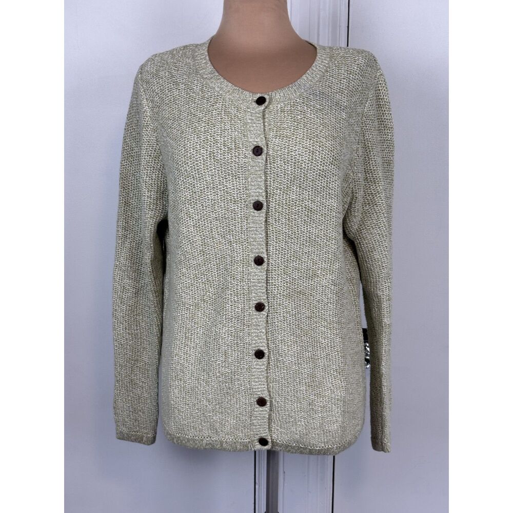 C. J. Banks for Christopher & Banks womens button up sweater X